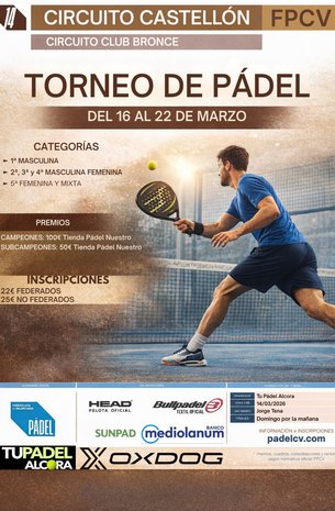 TUPADEL ALCORA CIRCUITO CST 2026